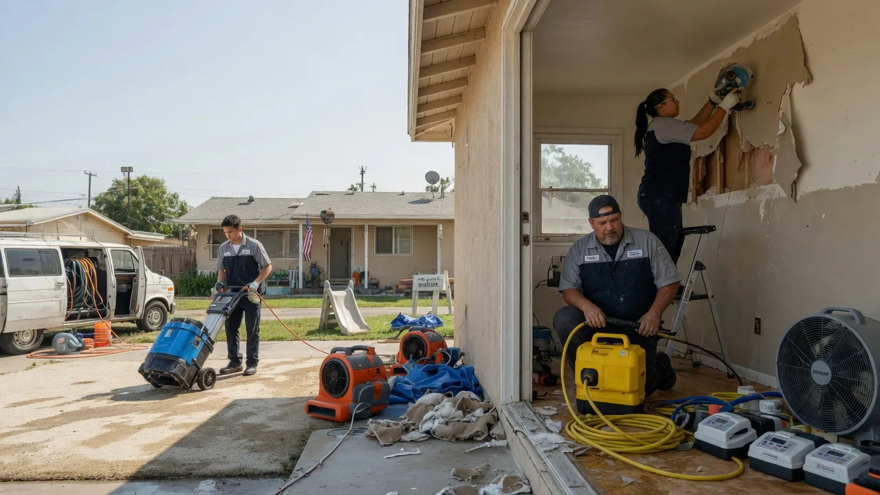 Water Damage Restoration in Tehachapi, CA near me